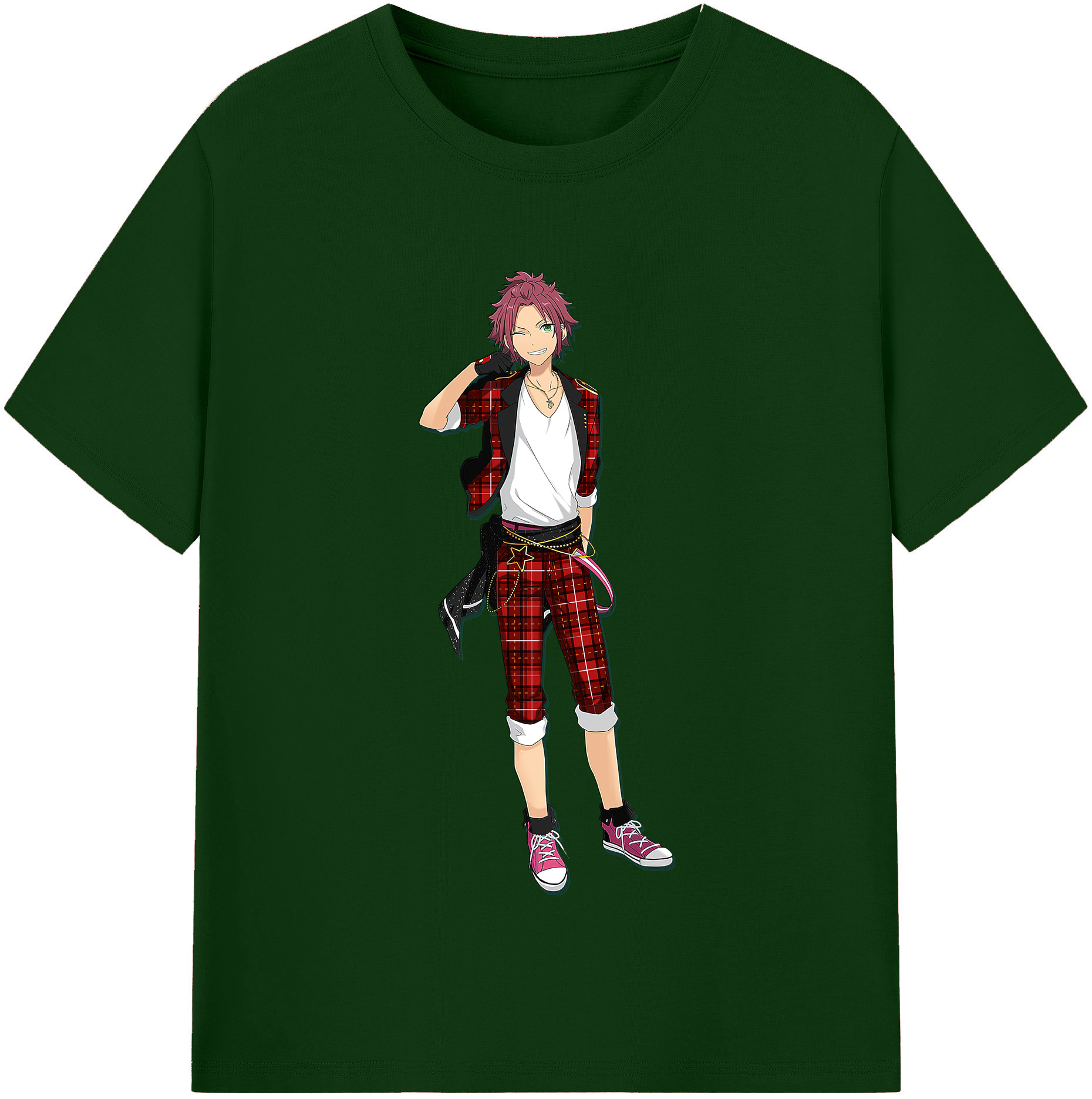 （画像用） あんさんぶるスターズ! Ensemble Stars 綿100％半袖Tシャツ（フロントプリント）